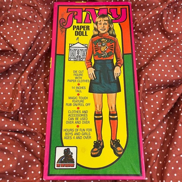 VINTAGE Amy Carter Paper Doll
